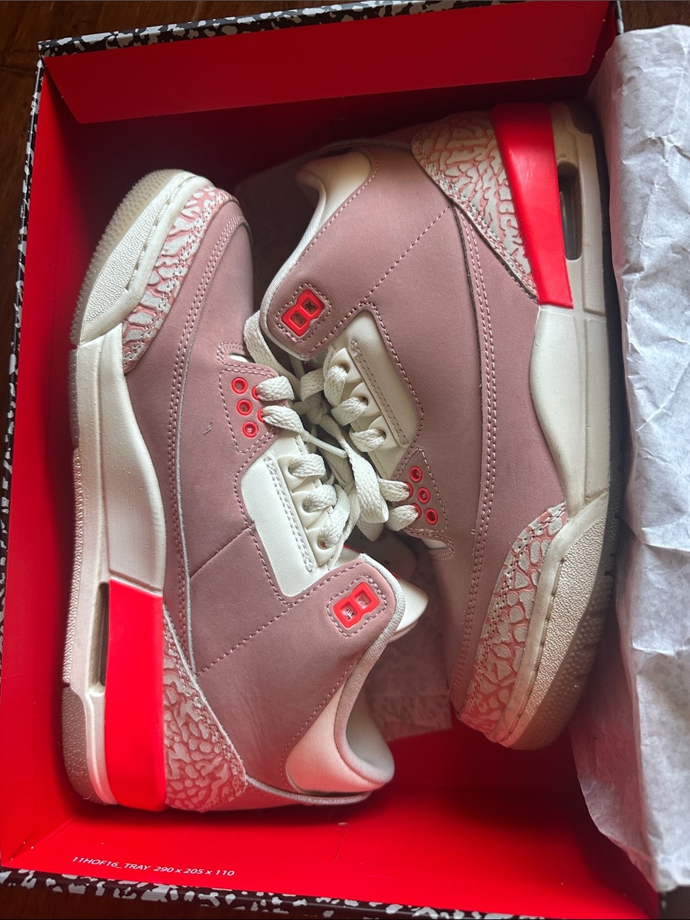 Jordan Kids Pink Cream Retro Sneaker